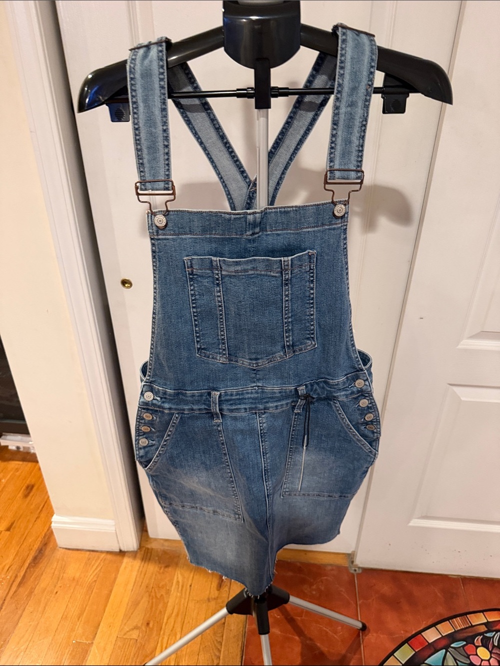 Judy Blue Denim Overall Skirt - Light Blue NWT Size 1X